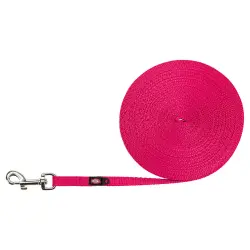 Correa de rastreo Trixie ultraligera fucsia para perros - 10 m x 10 mm (L x An)