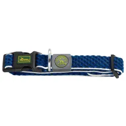 Hunter Hilo Vario Basic Collar azul para perros