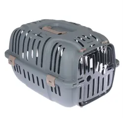 Transportín para gatos TIAKI Bella - L 32 x B 47 x H 29 cm