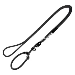 Correa HUNTER Freestyle Retriever negra - 260 cm (L), diámetro 10 mm, negro