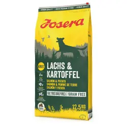 Josera sin cereales con salmón y patatas - 12,5 kg