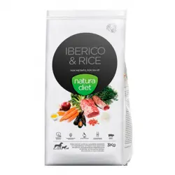 Natura Diet Ibérico y Arroz pienso para perros