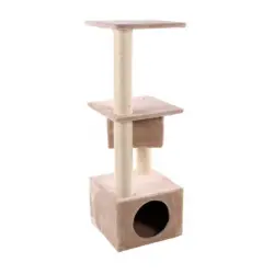 Flamingo Baretti Árbol Rascador Beige para gatos