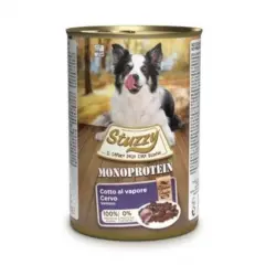 Stuzzy Monoprotein Ciervo lata para perros