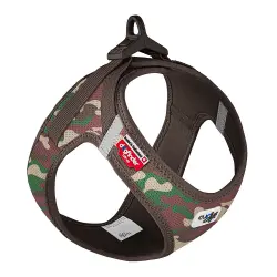 Arnés Curli Vest Clasp Air-Mesh camuflaje para perros - Talla XS: 33,9 - 38,2 cm de pecho