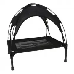 Cama/carpa Para Mascotas Negro 60x45 Cm Pets Collection