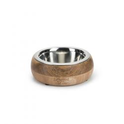 Designed by Lotte Mandira Comedero de Madera para perros