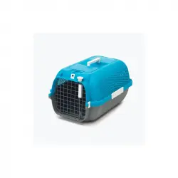 Catit Transportín Profile Turquesa para gatos, Tallas M