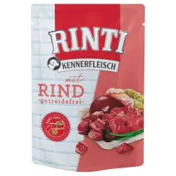 RINTI Kennerfleisch en bolsitas 10 x 400 g - Vacuno