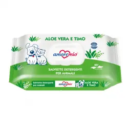 AMOREMIO TOALLITAS ALOE VERA 40 uds