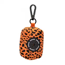 Dukier Cheetah Porta Bolsas con Mosquetón para perros