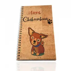 Libreta de corcho "Chihuahua"