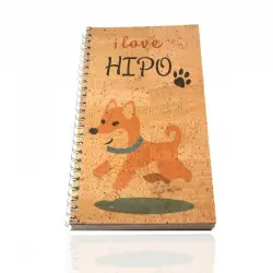 Libreta de corcho "Shiba inu"