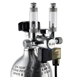 Manoreducto compacto de Co2 con dos salidas y solenoide