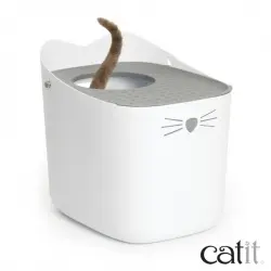 Catit Pixi Arenero Blanco para gatos