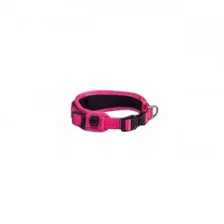 Rogz padded collar acolchado rosa para perros