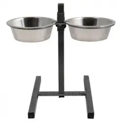 Comederos Con Soporte De Mascotas Bon Appetit 2x2,8 L Jack And Vanilla