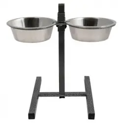 Comederos Con Soporte De Mascotas Bon Appetit 2x3,9 L Jack And Vanilla