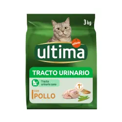 Ultima Tracto Urinario con pollo para gatos - 3 kg