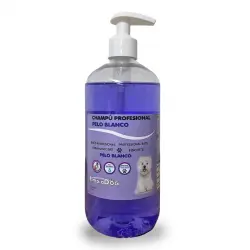 LIMPIADOG Champu para perros pelo blanco, ilumina el pelaje de tu mascota aroma Fresco y Natural 5 Litros