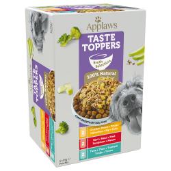 Applaws Taste Toppers en bolsitas para perros 6 x 85 g - Pack de prueba - Con caldo