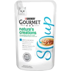 Gourmet Soup Nature's Creation en sobres 32 x 40 g - Megapack - Atún con gambas