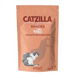 Catzilla Galletas Piccolinis de Salmón y Catnip para gatos