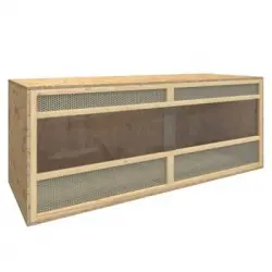 Terrario De Madera Contrachapada 120x50x50 Cm Vidaxl