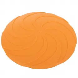 Frisbee de caucho natural para perros