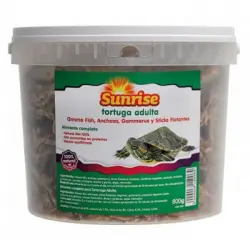 Sunrise Tortuga Adulta Omena, Anchoas, Gammarus,sticks, 800 Gr