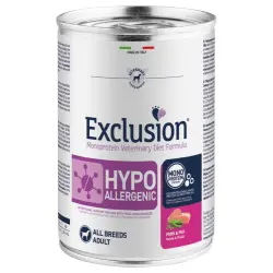 Exclusion Diet Formula Hypoallergenic Pork an Pea All Breeds 400 GR