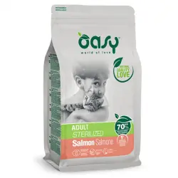 OASY GATO ADULT ESTERIL. SALMON 7.5 KG