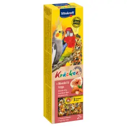 Vitakraft Kräcker galletas para ninfas y cotorras - Almendra e higo