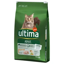 Ultima Adult con pollo para gatos - 10 kg