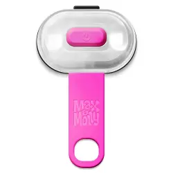 Colgante luminoso Max & Molly Matrix Ultra LED para perros - Rosa