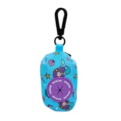 Dukier Mermaid Porta Bolsas con Mosquetón para perros