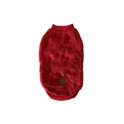 Loyal jersey peluche rojo para perros