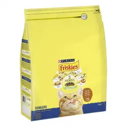 Friskies Sterilized Pollo y Pavo con Verduras pienso para gatos