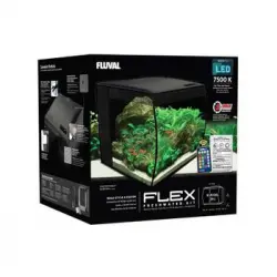 Fluval Flex Acuario 34 L Negro