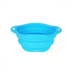 Comedero Bebedero De Viaje Beco Travel Bowl M Azul