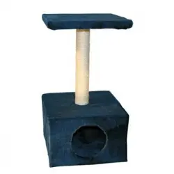 Kerbl Scratching Tree Amethyst Para Gatos - Azul Oscuro