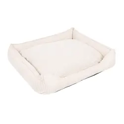 Cama Modern Living Helena para perros - 105 x 95 x 24 cm (L x An x Al), beige