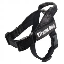 Arnés para perros Xtreme CLASSIC Dog Negro, Tallas 82-110 cm