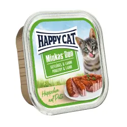 Happy Cat Comida Humeda Happy Cat Duo Menu - Ave de Corral y Cordero