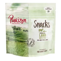 Purizon snacks de cordero con pescado para gatos - 40 g