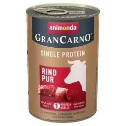 Animonda GranCarno Adult Single Protein 6 x 400 g - Vacuno puro