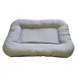 Maxi Cama Para Perros Grandes Gris 120x90cm