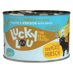 Lucky Lou Adulto 6 x 200 g - Aves de corral y venado