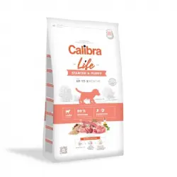 Calibra dog life starter & puppy cordero pienso para perros, Peso 12 Kg