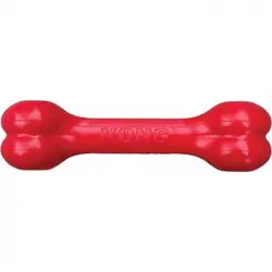 Hueso Rojo Dispensador De Golosinas En Caucho Resistente Para Perros Grandes - Kong Goodie Bone